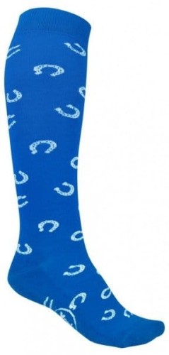 Podkolanówki York Podkówki niebieskie