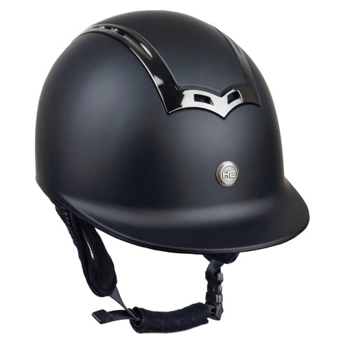 Kask Horsenjoy Genius Gun Smoke czarny