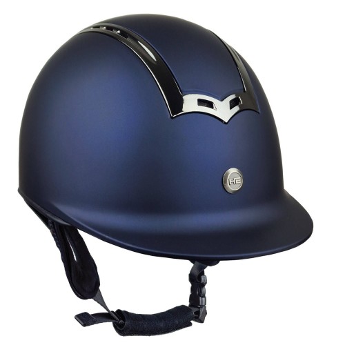 Kask Horsenjoy Genius Gun Smoke granatowy