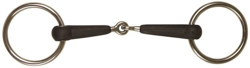 Wędzidło York gumowe pojedynczo łamane 15 mm