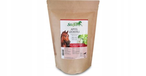 Smaczki dla konia jabłkowe Cukierki Stiefel Apfel Leckerli 1 kg