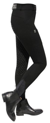 Bryczesy York Madena dziecięce czarne