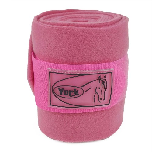 Owijki York polarowe  różowy / Cashmere Rose