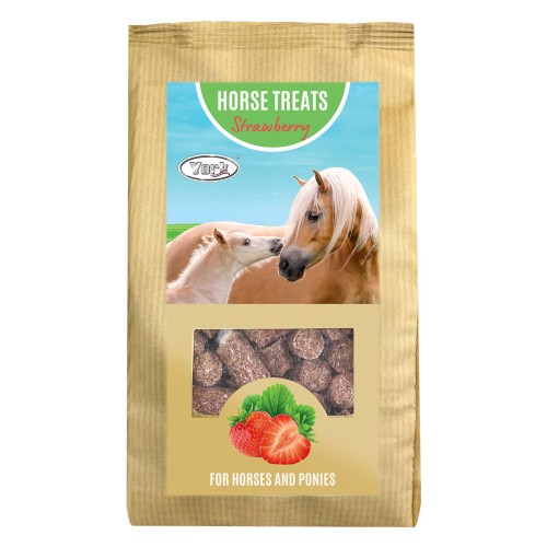 Smakołyki dla konia York 1 kg truskawkowe