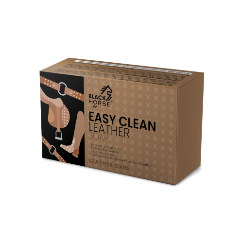 Mydełko do siodeł BLACK HORSE EASY CLEAN LEATHER SOAP 100g