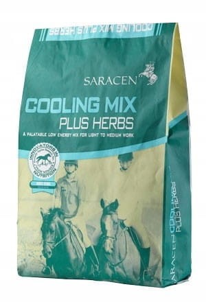 SARACEN Cooling Mix&amp;Herbs 20kg - pasza dla koni nadpobudliwych WYSYŁKA 24H