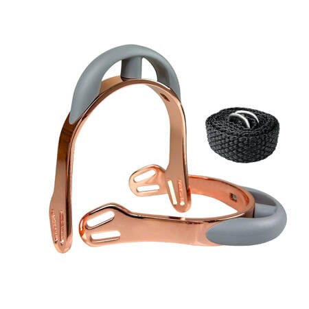 Ostrogi York Gentle różowe złoto