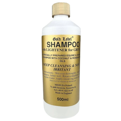 Shampoo For Greys Gold Label szampon dla siwych koni 500ml