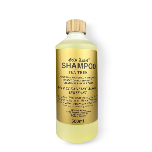 Tea Tree Oil Shampoo Gold Label szampon antygrzybiczy 500ml