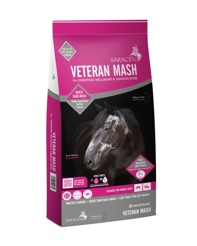 Saracen Veteran Mash 20 kg - mesz dla koni starszych