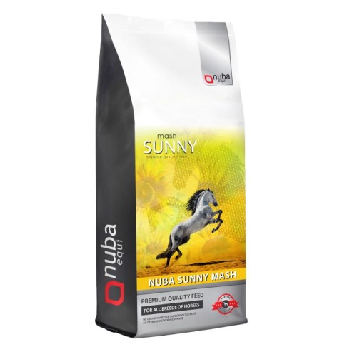Nuba Sunny Mash - mesz słonecznikowy niskoskrobiowy - worek 15kg WYSYŁKA 24H