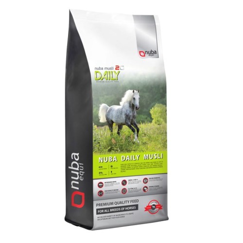 Nuba Equi Daily Musli 2G - pasza średnioenergetyczna - worek 20kg  WYSYŁKA 24H
