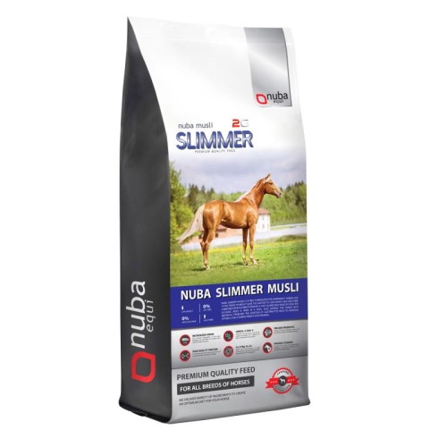 Nuba Equi Slimmer Musli 2G - pasza niskoenergetyczna, koncentrat -worek 20kg WYSYŁKA 24H