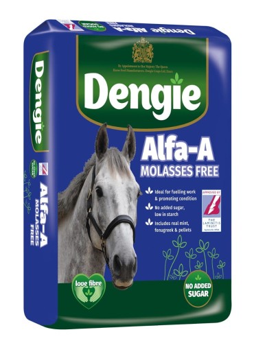 Dengie ALFA-A Molasses Free 20kg - sieczka z lucerny z dodatkiem ziół WYSYŁKA 24H