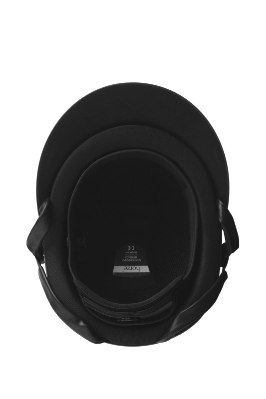 Kask Jeździecki Horze Atmos Metallic II czarny stalowy r.S WYSYŁKA 24H