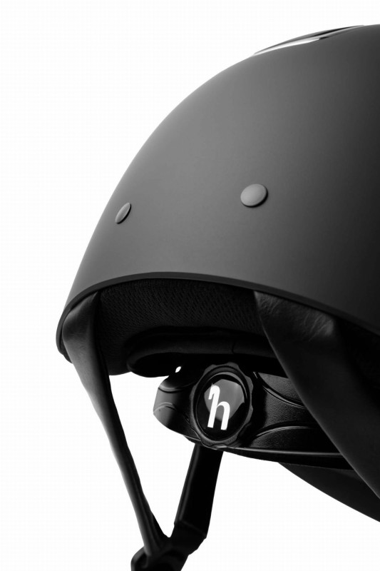 Kask Jeździecki Horze Atmos Metallic II czarny stalowy r.S WYSYŁKA 24H