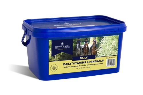 Dodson & Horrell Daily Vit.&Min.2kg - suplement dla koni uzupełniający niezbednę witaminy i minerały