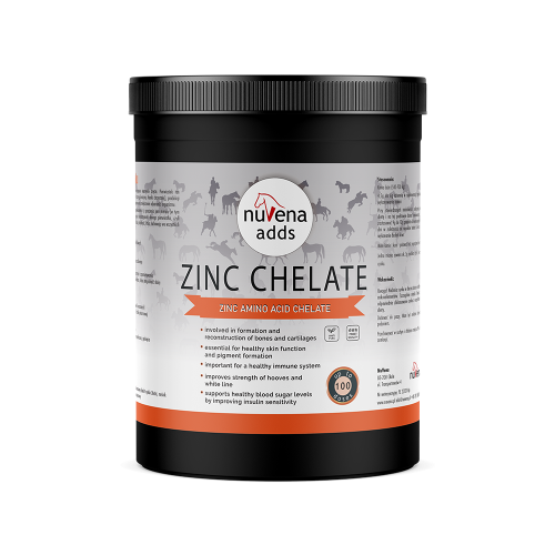 NuVena - Zinc Chelate 200g - cynk dla koni, chelat aminokwasowy