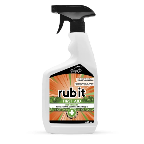 Rub It 650 ml wcierka przeciwbólowa dla koni Jump it