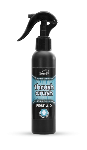 Thrush Crush 150 ml na gnijące strzałki dla koni Jump It