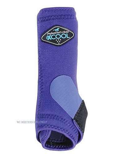 OCHRANIACZE WESTERNOWE PROFESSIONAL CHOICE 2X COOL FRONTBOOTS PURPLE/FIOLETOWE 2SZT