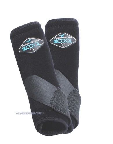 OCHRANIACZE WESTERNOWE PROFESSIONAL CHOICE 2X COOL FRONTBOOTS Black/CZARNE 2SZT