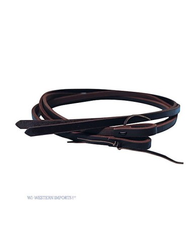 Heavy Oil Harness Split Reins 5/8"