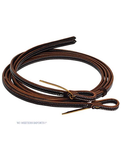 Oiled 2-Ply Latigo Reins 5/8