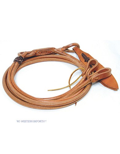 Wodze Harness Leather Romal Rein SCHUTZ BROTHER