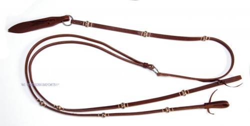 FLAT ROMAL REINS 5/8