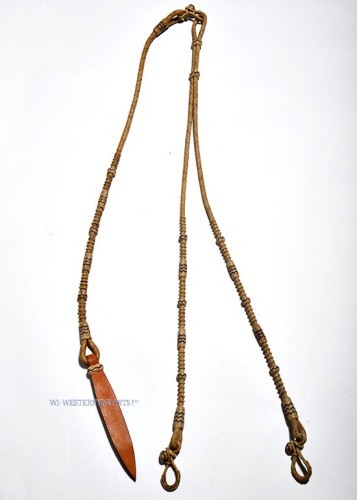 Natural Rawhide Romal R-0041-D