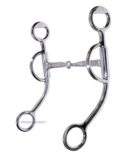 Wędzidło, czanka Snaffle Bit with short Shanks