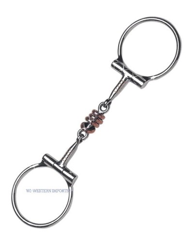 wędzidło 3-częściowy Offset Dee Bit