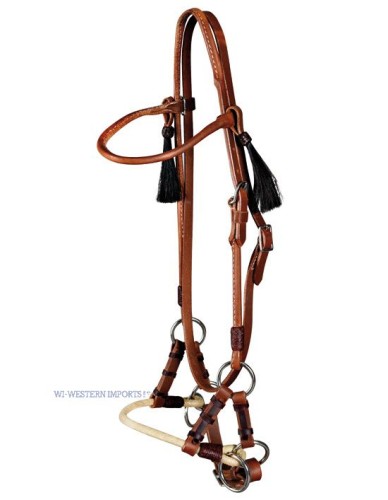 Sidepull Rawhide Nose