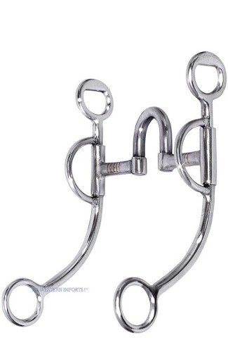 Wędzidło, czanka korekcyjna Correction Bit with Shanks