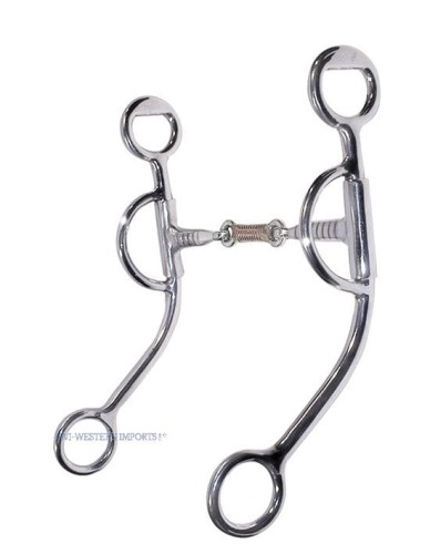 Wędzidło, czanka Shank Snaffle with Cricket