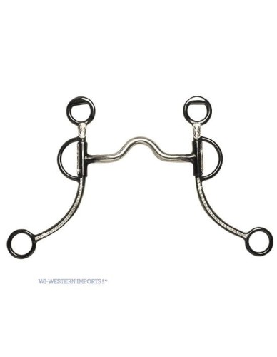 Wędzidło, czanka Silver Grazing Bit