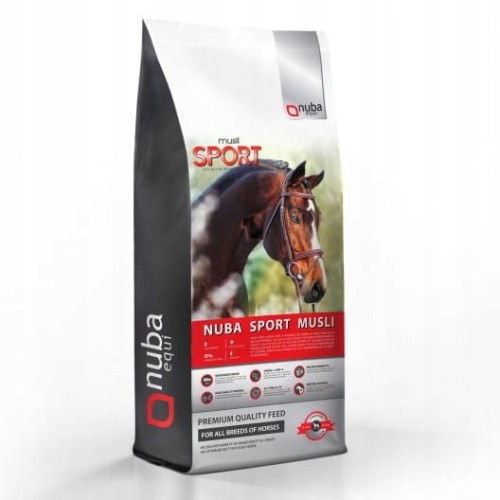 Nuba Equi Sport Musli 2G - pasza dla koni sportowych - worek 20kg