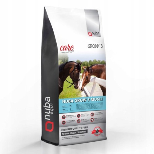 Nuba Equi Grow3 Musli 2G - pasza dla koni trzyletnich - worek 20kg