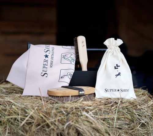 Szczotka do głowy i relaksu dla konia, miękka, Super Shine Lullalove