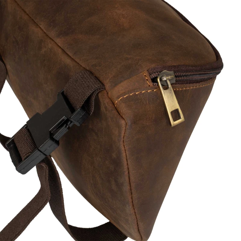 LEATHER POMMEL BAG