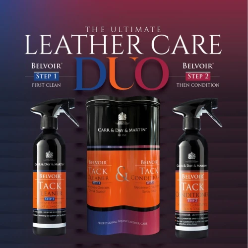 Carr&Day&Martin BELVOIR Step1 + Step2, Leather Care DUO