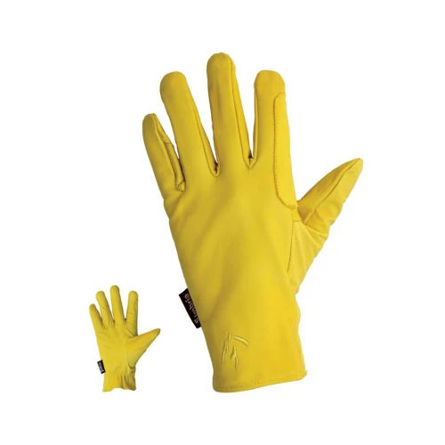 RIDING GLOVES 171 MODEL, SIZE S, COLOR YELLOW