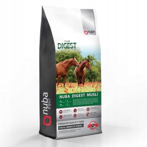 Nuba Equi Digest Musli 2G - dla koni wrzodowych, kolkujących - worek 20kg
