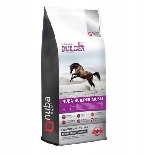 Nuba Equi Builder Musli 2G - pasza na rozbudowę masy - worek 20kg