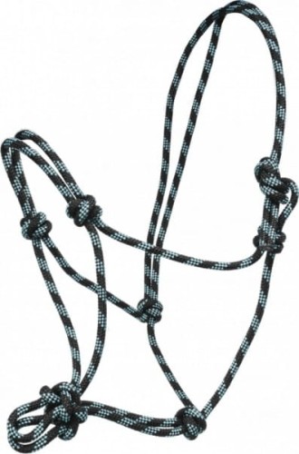 Halter York sznurkowy Spirit czarno-zielony